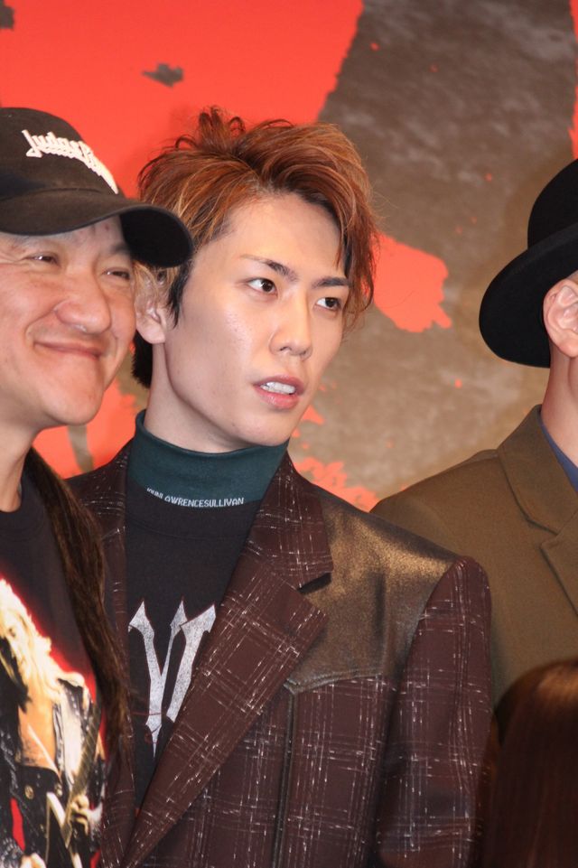 生田斗真、中山優馬ら劇団☆新感線「いのうえ歌舞伎『偽義経冥界歌（にせよしつねめいかいにうたう）』」会見へ（3枚目）