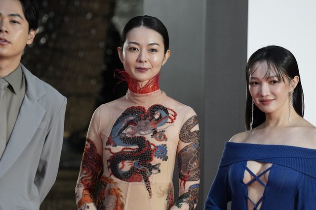 『雨の中の慾情』成田凌、森田剛、中村映里子が揃ってレッドカーペットに！（3枚目）