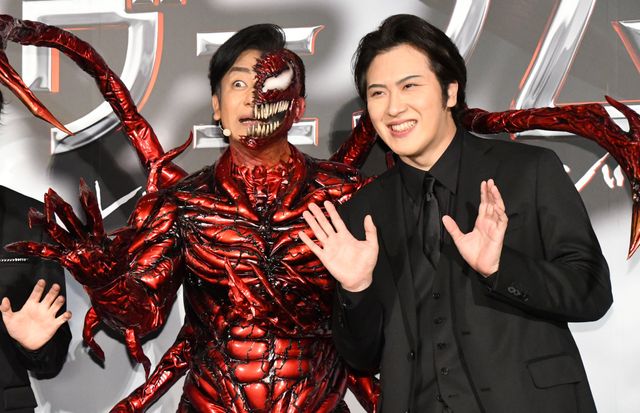 片岡愛之助、ヴェノム・中村獅童との対決に期待！カーネイジ化してイベント登場：フォトギャラリー