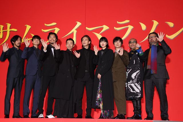 佐藤健、小松菜奈、森山未來ら登場！『サムライマラソン』完成披露イベント（9枚目）