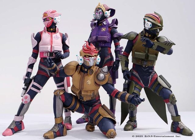 J-POP×特撮!坂本浩一監督が手がける新機軸の特撮IP「BEAT RUNNERS」主要キャラクター:フォトギャラリー