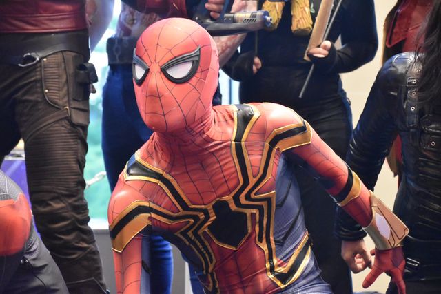 スパイダーマンが陛下にフォトボム？『アベンジャーズ／インフィニティ・ウォー』前夜祭（7枚目）