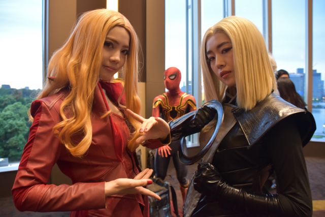 スパイダーマンが陛下にフォトボム？『アベンジャーズ／インフィニティ・ウォー』前夜祭（16枚目）