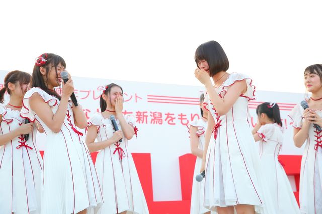 みんな号泣！NGT48北原里英グループ卒業発表の瞬間（4枚目）