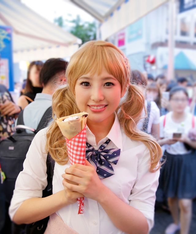 金髪ギャルJK姿を謳歌するHKT兒玉遥フォトギャラリー（8枚目）