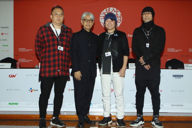 坂本龍一、釜山ハンドプリント・セレモニーへ（15枚目）