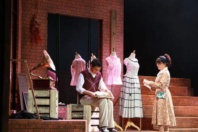 “岡山の奇跡”桜井日奈子、堂々の女優デビュー！中山優馬主演舞台「それいゆ」公開ゲネプロフォトギャラリー（4枚目）