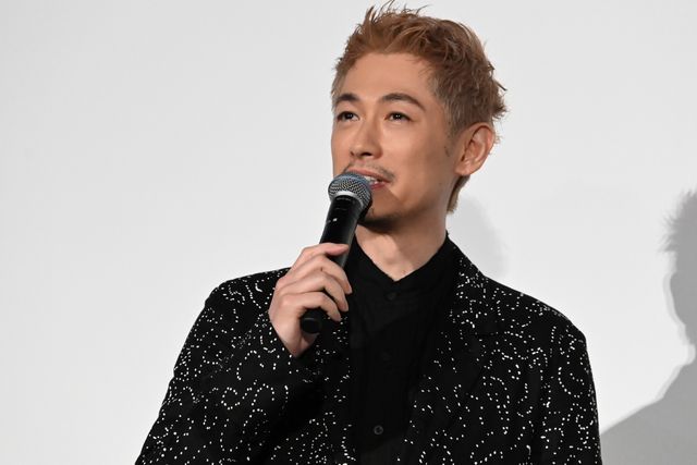 ディーン・フジオカ、金髪で登場！佐藤栞里は涙！『父と僕の終わらない歌』初日舞台あいさつ（19枚目）