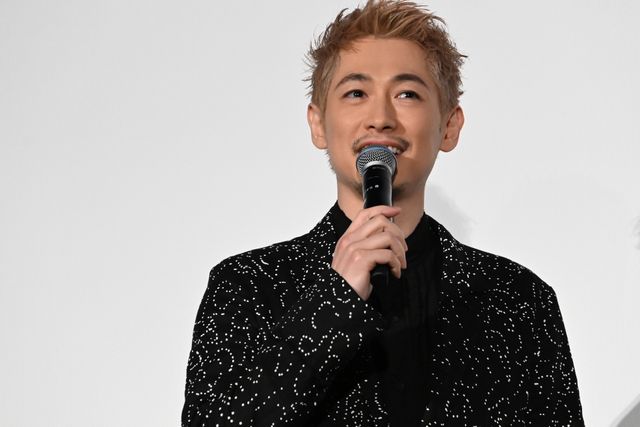 ディーン・フジオカ、金髪で登場！佐藤栞里は涙！『父と僕の終わらない歌』初日舞台あいさつ（20枚目）