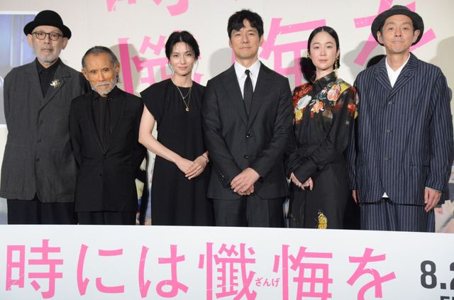 西島秀俊、黒木華、宮藤官九郎、柴咲コウら『時には懺悔を』完成披露試写会の様子：フォトギャラリー