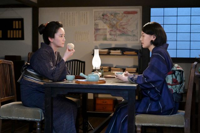 【画像10枚】朝ドラ「風、薫る」環（瀧七海）が亀吉（三浦貴大）と再会して…第118回場面写真（3枚目）