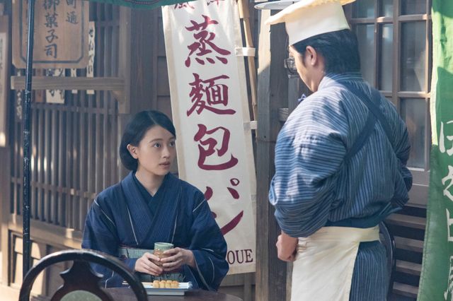 【画像10枚】朝ドラ「風、薫る」環（瀧七海）が亀吉（三浦貴大）と再会して…第118回場面写真（7枚目）
