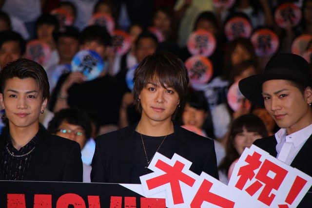 AKIRA、岩田剛典、TAKAHIROら登場にファン歓喜！『HiGH&LOW THE MOVIE』大ヒット舞台あいさつフォトギャラリー（3枚目）