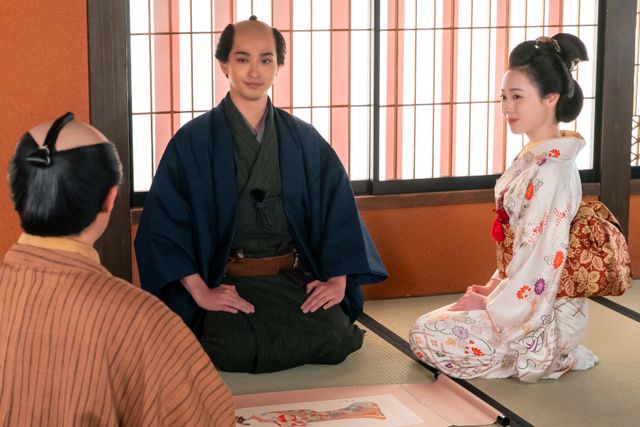 誰袖（福原遥）幸福の絶頂…「べらぼう」第27回場面写真（2枚目）