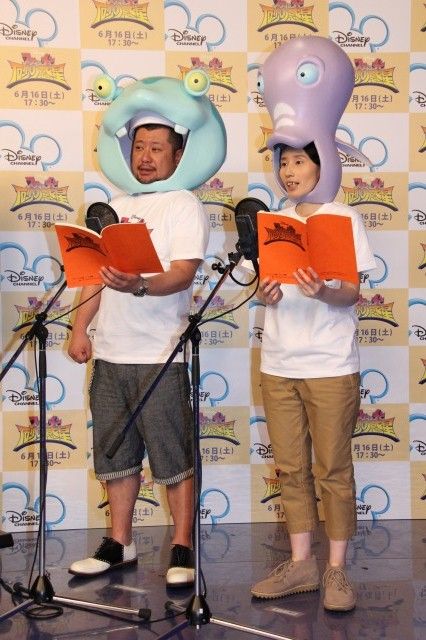 スペシャル番組「スティッチと砂の惑星」アフレコ会見写真ギャラリー（2枚目）