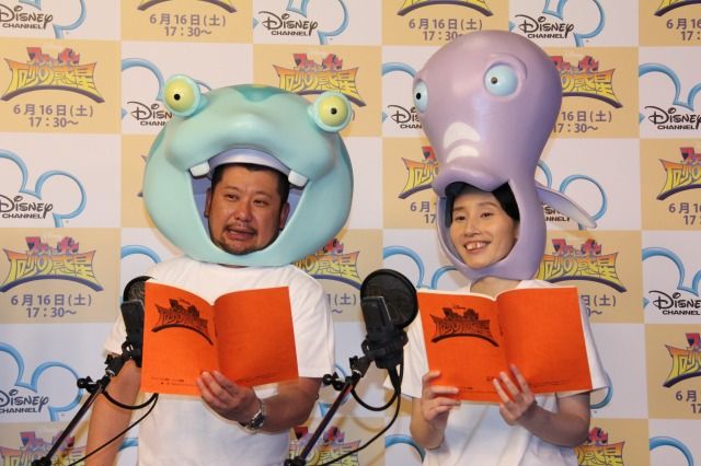 スペシャル番組「スティッチと砂の惑星」アフレコ会見写真ギャラリー（5枚目）