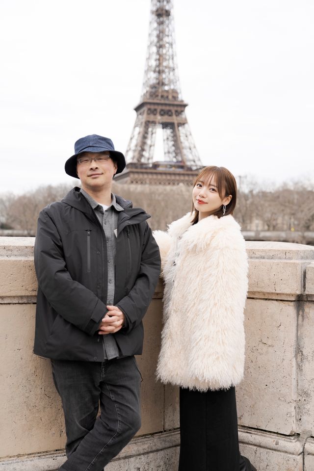 齊藤京子、ひろゆきと対面！映画『恋愛裁判』フランス・パリ上映フォトギャラリー（8枚目）