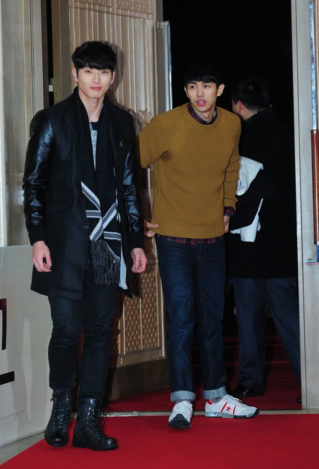 2AMジヌンとスロン、チョン・ウソン映画『ばんそうこう』VIP試写会出席　「映画とても楽しみ」＜韓国JPICTURES＞（3枚目）