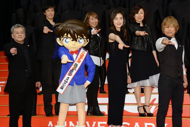 天海祐希、高山みなみ、山崎和佳奈、小山力也、池田秀一、古谷徹が登場!映画『名探偵コナン 純黒の悪夢(ナイトメア)』完成披露試写会フォトギャラリー
