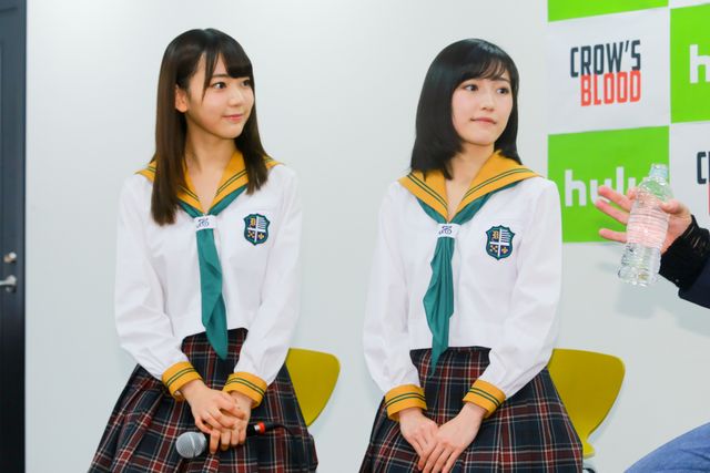 宮脇咲良、キスのしすぎで感情がなくなってきた？渡辺麻友とW主演ドラマ「CROW'S BLOOD」フォトギャラリー（16枚目）