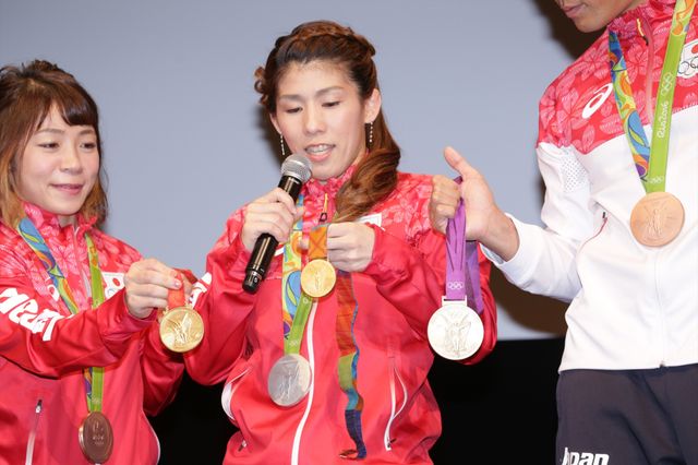 リオ五輪のメダリストたちが一堂に集結！：フォトギャラリー