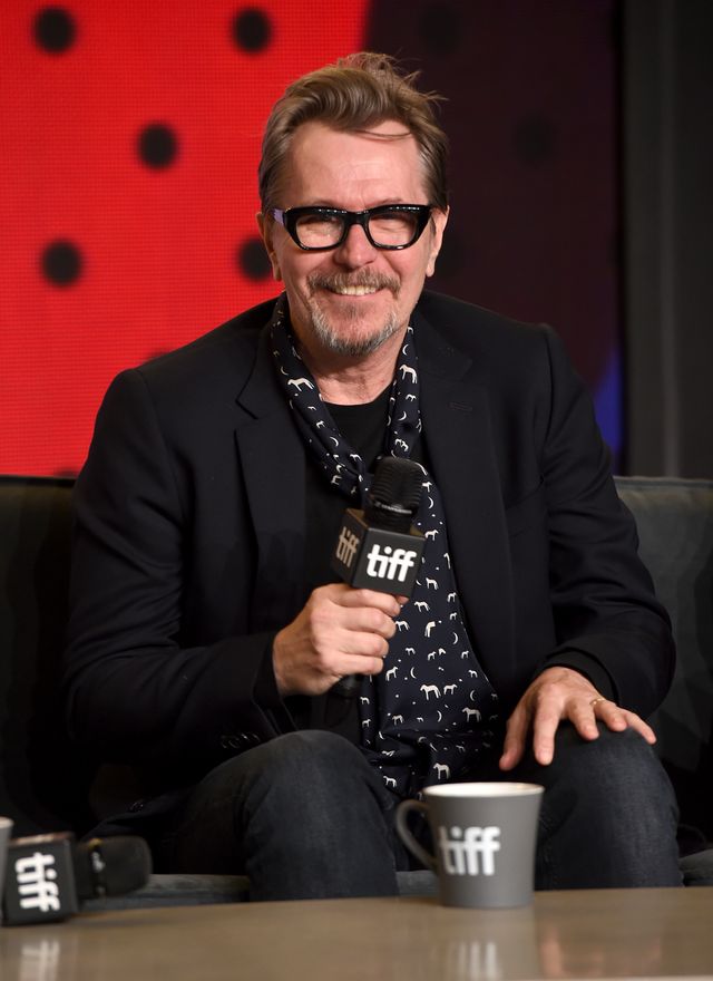 ゲイリー・オールドマンにこにこ！チャーチル演じた『Darkest Hour』会見（6枚目）