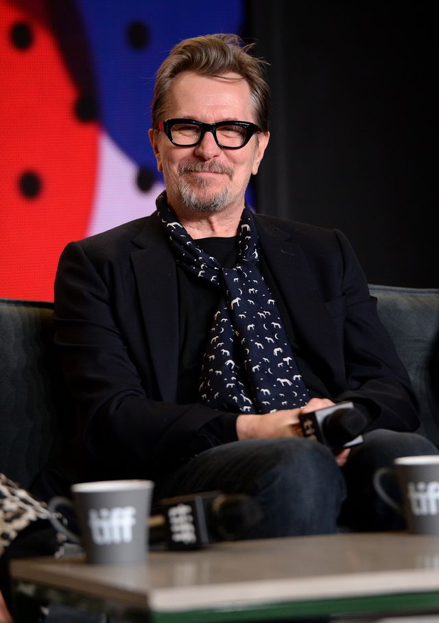 ゲイリー・オールドマンにこにこ！チャーチル演じた『Darkest Hour』会見（10枚目）