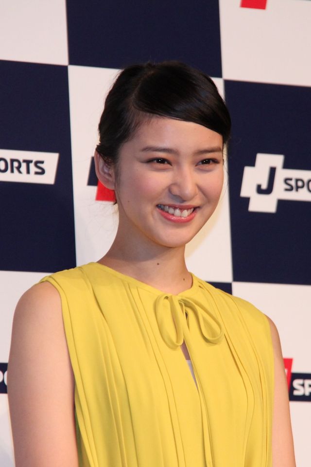 武井咲登壇！「J SPORTS」の新CM発表会フォトギャラリー（5枚目）