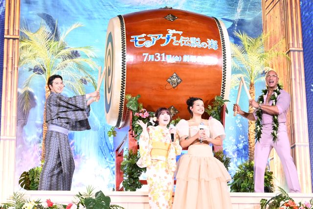 『モアナと伝説の海』ドウェイン・ジョンソン、キャサリン・ランガイア、TSUZUMI、尾上松也が勢ぞろい（11枚目）