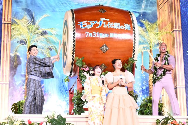 『モアナと伝説の海』ドウェイン・ジョンソン、キャサリン・ランガイア、TSUZUMI、尾上松也が勢ぞろい（12枚目）