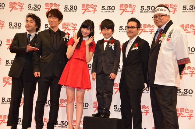 指原莉乃＆豪華キャスト！映画『薔薇色のブー子』完成披露試写フォトギャラリー（10枚目）