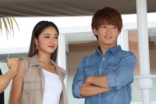 みちょぱ＆大倉士門＆きんに君、ワイスピをイメージした衣装で登場！『ワイルド・スピード／ファイヤーブースト』公開記念イベント（7枚目）