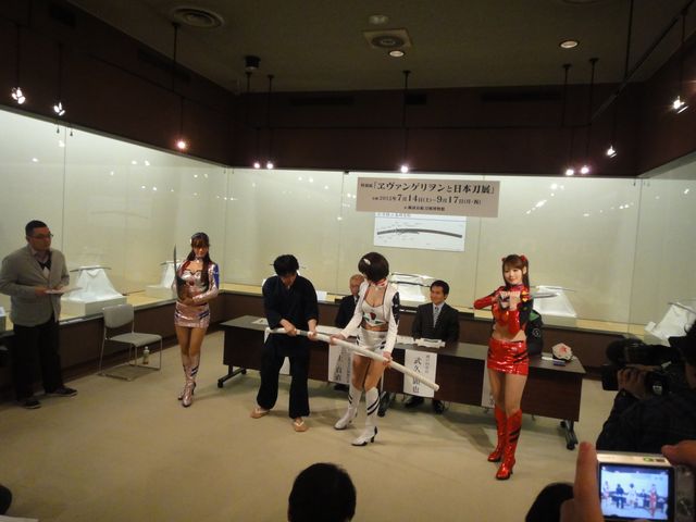 「ヱヴァンゲリヲンと日本刀展」フォトギャラリー（4枚目）