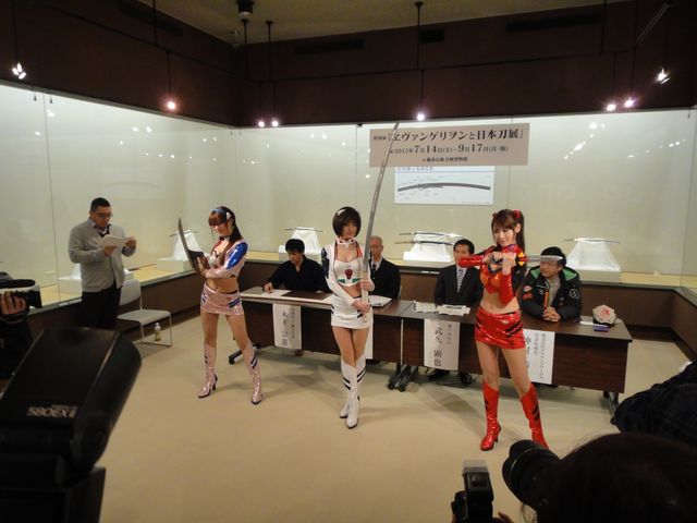 「ヱヴァンゲリヲンと日本刀展」フォトギャラリー（5枚目）