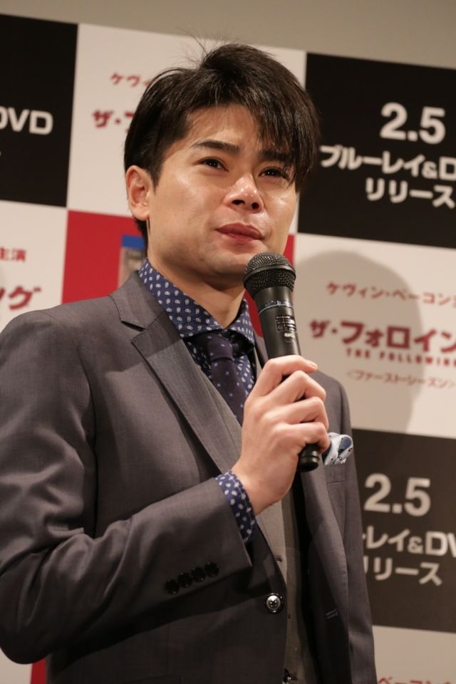 ノブコブ吉村、月給は最高280万円！海外ドラマ「ザ・フォロイング＜ファースト・シーズン＞」のブルーレイ＆DVD発売記念イベント　フォトギャラリー（6枚目）