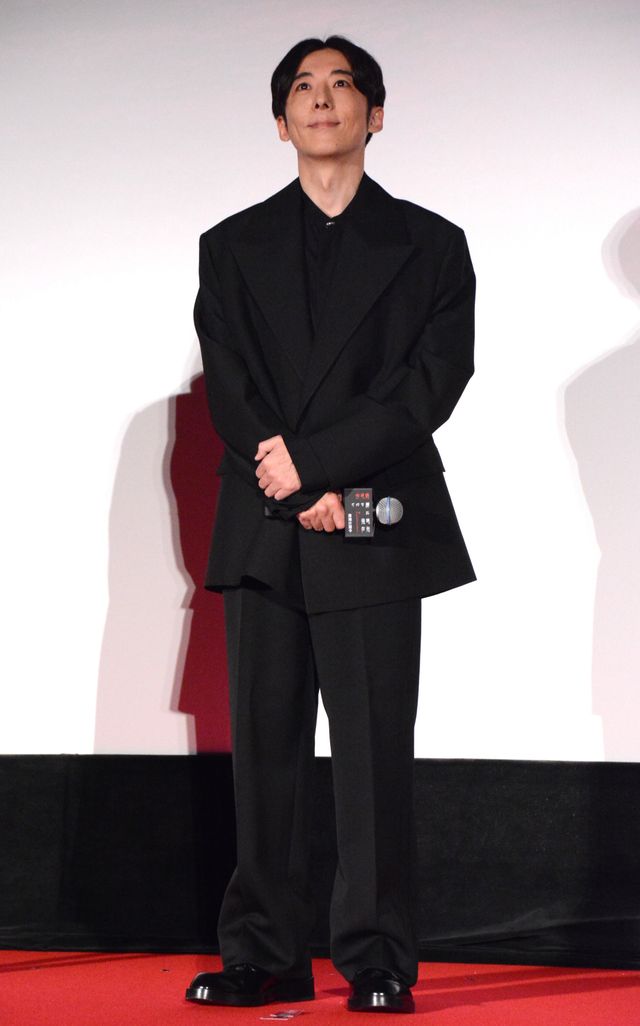 井浦新、私服で予告なしの登場！高橋一生らと『岸辺露伴は動かない　懺悔室』大ヒット御礼舞台挨拶（10枚目）