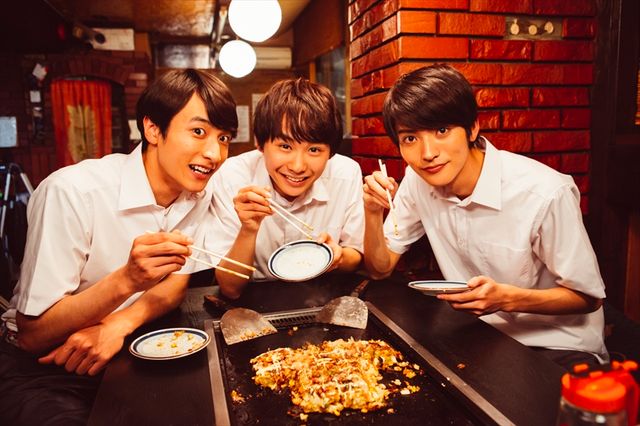 セクシー（？）ショットもあるよ！須賀健太×小関裕太×山本涼介『ちょっとまて野球部！』メイキングカット（5枚目）