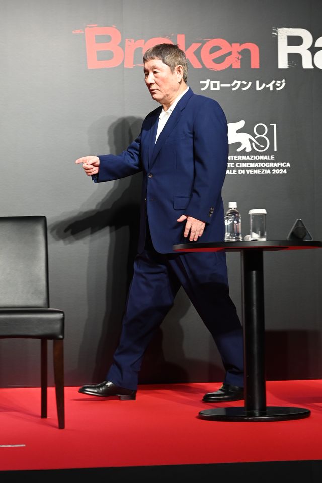 北野武・浅野忠信・大森南朋・白竜・國本鍾建が登壇『Broken Rage』記者会見：フォトギャラリー