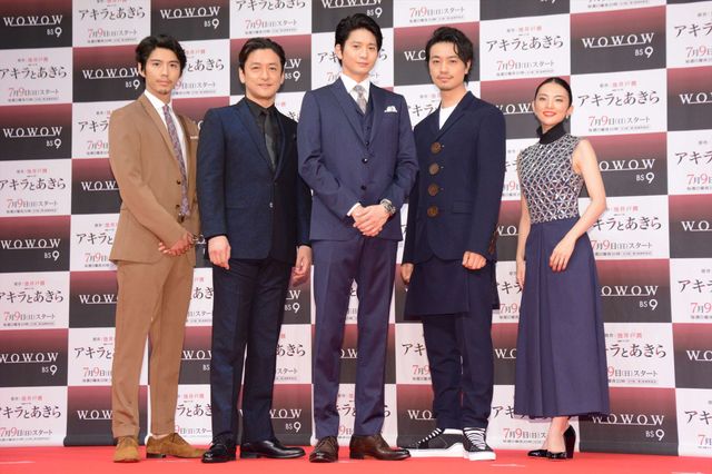 斎藤工、向井理は「男の理想」と発言！「連続ドラマW　アキラとあきら」第一話完成披露試写会：フォトギャラリー