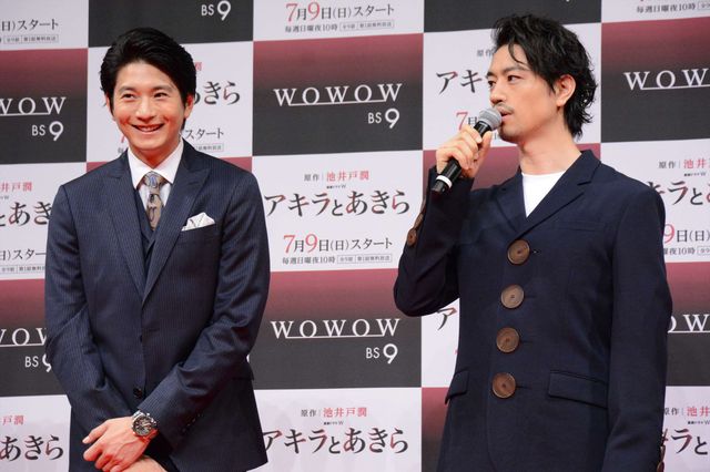 斎藤工、向井理は「男の理想」と発言！「連続ドラマW　アキラとあきら」第一話完成披露試写会（2枚目）
