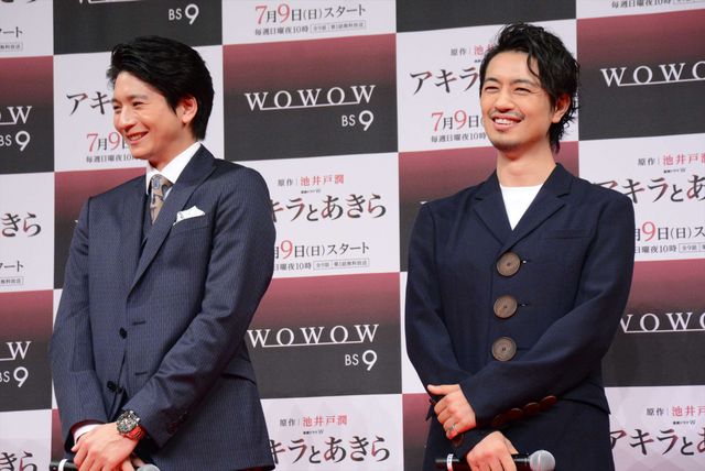 斎藤工、向井理は「男の理想」と発言！「連続ドラマW　アキラとあきら」第一話完成披露試写会（4枚目）