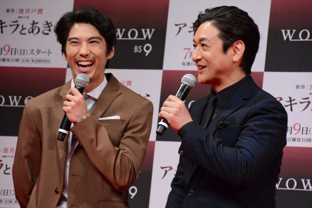 斎藤工、向井理は「男の理想」と発言！「連続ドラマW　アキラとあきら」第一話完成披露試写会（7枚目）