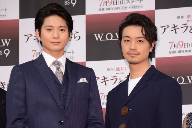 斎藤工、向井理は「男の理想」と発言！「連続ドラマW　アキラとあきら」第一話完成披露試写会（10枚目）