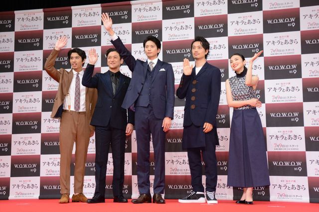 斎藤工、向井理は「男の理想」と発言！「連続ドラマW　アキラとあきら」第一話完成披露試写会（12枚目）