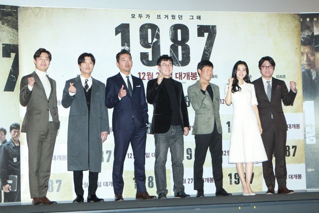 映画『1987（原題）』試写会登壇者一覧（4枚目）