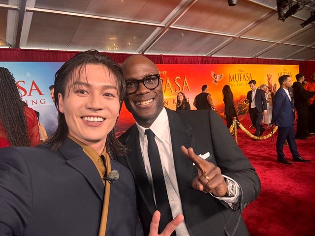 松田元太＆『ライオン・キング：ムファサ』監督と自撮り2S！ワールドプレミアの様子：フォトギャラリー