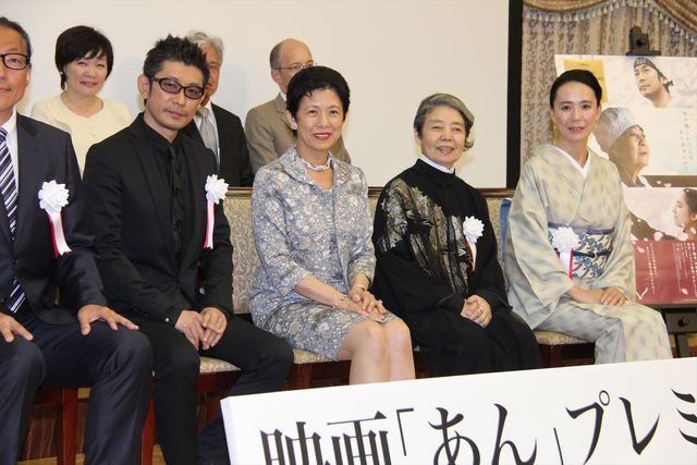樹木希林、永瀬正敏、河瀬直美監督がカンヌから凱旋！『あん』プレミア試写会フォトギャラリー：フォトギャラリー