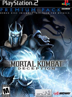 2006年発売「Mortal Kombat: Deception」パッケージ