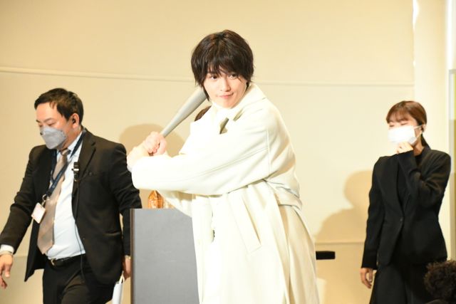 福田麻貴、八木勇征らフジ「婚活1000本ノック」制作発表会見（4枚目）