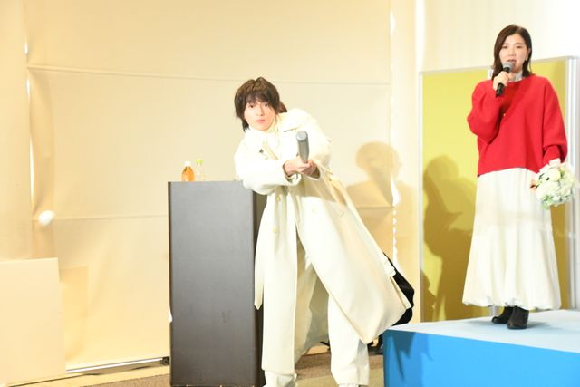 福田麻貴、八木勇征らフジ「婚活1000本ノック」制作発表会見（7枚目）